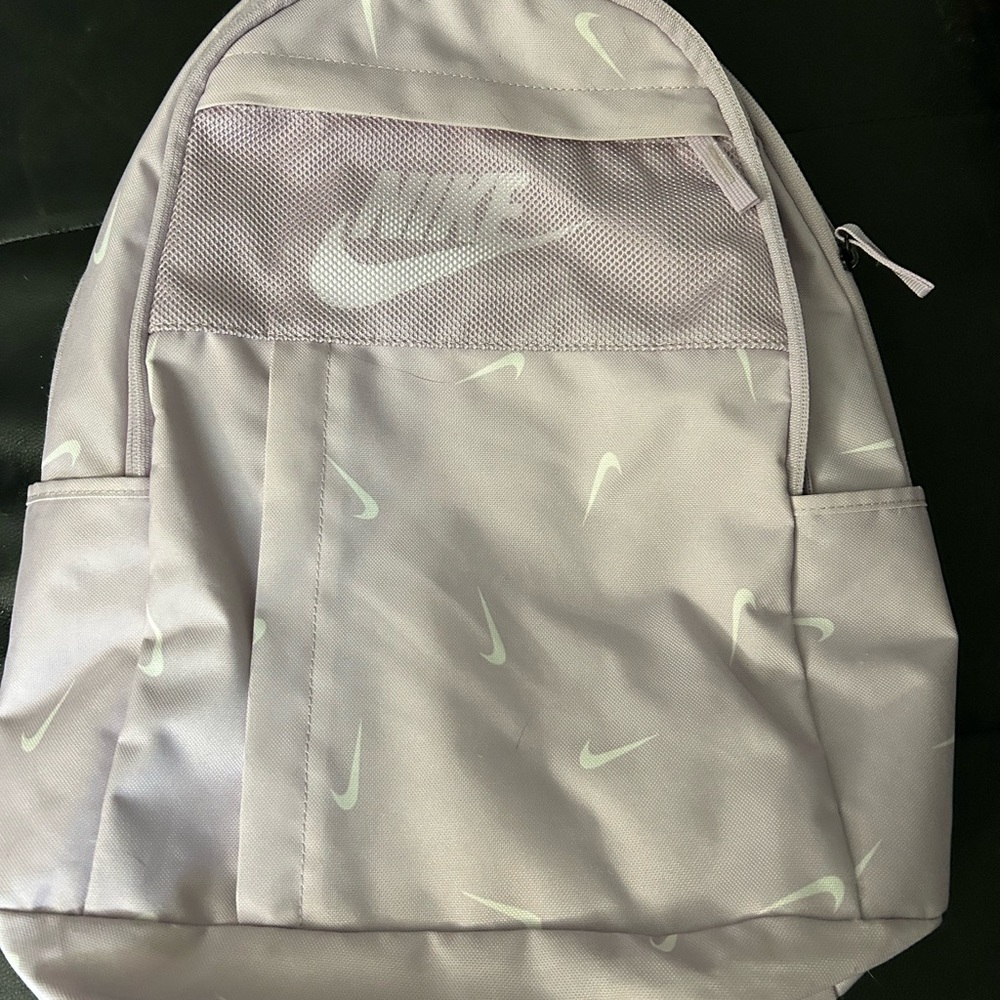 Nike light purple backpack